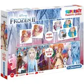 Disney Clementoni 4-in-1 Puzzels Frozen 2 - 2x30 Stukjes