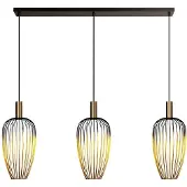 Lucide AURELIE - Hanglamp - 3xGU10 (MR11) - Goud - Vibes