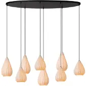 Lucide Cinzia 8-Light Hanglamp White