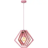 Lucide MAURO - Hanglamp Kinderkamer - 1xE27 - Roze