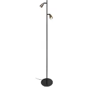 Lucide TIANA - Vloerlamp - 2xGU10 (MR16) - Champagne kleur - Essential