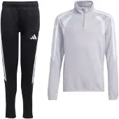 Adidas Tiro 26 League Trainingspak 1/4-Zip Kids Grijs Zwart