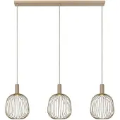 Lucide ESTEREL - Hanglamp - 3xGU10 (MR11) - Taupe | Essential