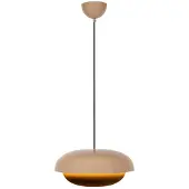 Lucide YOUNES - Hanglamp - Ø 40 cm - 1xE27 - Taupe - Essential