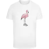 Mister tee Shirt rosa / zwart / wit