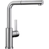 BLANCO Lanora-S-F roestvrij staal geborsteld/inox brossé