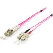 Equip 255534 InfiniBand en Glasvezelkabel 7 m LC SC Roze