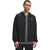 Under Armour Stretch Woven Windbreaker Zwart Rood