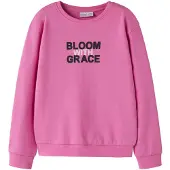 Name It Kids Sweatshirt pink / rosa / zwart