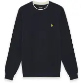 Lyle & Scott Trui marine / wit