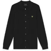 Lyle & Scott Gebreid vest zwart
