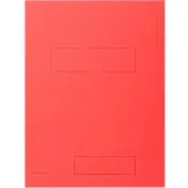 Exacompta 2-Flap map 335008E Rood Karton 24 x 32 cm 250 Stuks