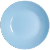 Luminarc diep bord voor soep, rond, 20cm, blauw, Diwali