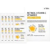 APLB Retinol Vitamin C Vitamin E Sheet Mask - 25 ml * 10 sheets