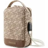 GUESS PU G Cube Universele Reistas - bruin, Sleutel mobiele telefoon, Bruin