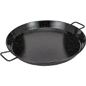 Lacor Geëmailleerde Paellapan - 50 cm - Zwart