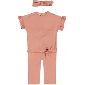 Dirkje Meisjes Kledingset - Light pink