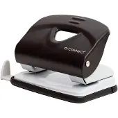 Q-CONNECT Light Duty perforator, metaal, 20 blad, zwart