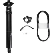 Exa Form 900-i Telescopische zadelpen met zwarte interne kabelgeleiding Controle inbegrepen || Maat: 31.6 x 345 x 100