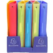 Exacompta -ringband PP, 2-rings mechanisme, DIN A4, blauw