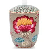 Pip studio Voorraadbus Home Storage Jar Blooming Tales Fantasy Khaki