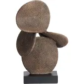Light & Living Ornament Axis - Donkerbruin - 28x19x45cm - Modern - Kunststof