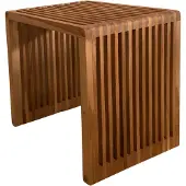 Axi Liane Bijzettafel van Teak Hout in Bruin | Kleine Tafel voor Tuin, Balkon, Terras van Teakhout | Salontafel / Tuintafel 40,5 x 40,5 x 46 cm