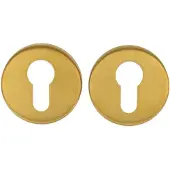 ODShop cilinderplaatjes Modern rond PVD mat goud