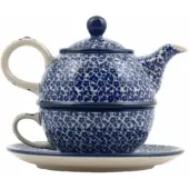 Bunzlau Castle Theepot Tea for One Indigo (600 ml)