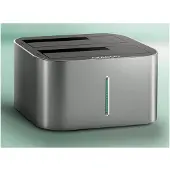 Axagon ADSA-DC USB-C SATA Harde schijf-dockingstation 2.5 inch, 3.5 inch Met clone-functie