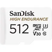 SanDisk High Endurance - MicroSD Geheugenkaart - 512GB