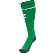 Hummel Sportsokken 'Core' groen / zwart gemêleerd / wit