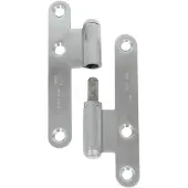 AMIG Franse Paumellescharnier 95 x 52 mm links rvs