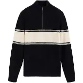 Scalpers Trui navy / wit