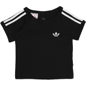 Adidas Shirt zwart / wit