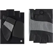 Roeckl Handschoenen met korte vingers 'Ohio' antraciet / zwart
