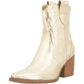 Salinyang Cowboylaarzen goud