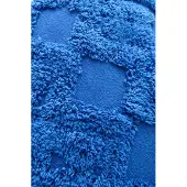 J-Line kussen Kwasten - katoen - blauw