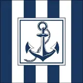 Ambiente - Lunch servetten - Anchor Blue
