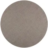 vidaXL Vloerkleden Rond LUGO Taupe Ø 120 CM Polyester