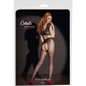 Cottelli collection Provocerende Open Kruis Panty