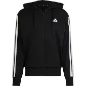 Adidas Sportsweatvest 'Essentials' zwart / wit
