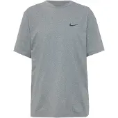 Nike Functioneel shirt 'Hyverse' grijs gemêleerd / zwart