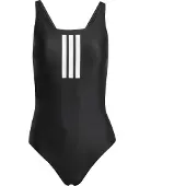 Adidas Sportbadpak '3-Stripes V-Back' zwart / wit