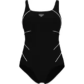 Arena Shaping-badpak 'SHAPEWAR JEWEL LOW C-CUP' zwart / wit