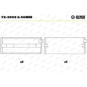 GLYCO Krukaslagerset 72-3995 0.50mm