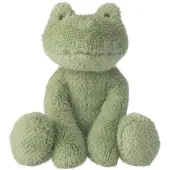 J-Line knuffelbeer Kikker - polyester - muntgroen - large