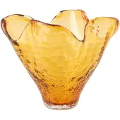 J-Line vaas Onregelmatig - glas - caramel - small