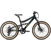 Bikestar kinderfiets MTB Fully Staal 7speed 20inch zwart/petrol