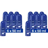 Nivea deoroller Protect & Care 48H - 12 x 50 ml Voordeelverpakking